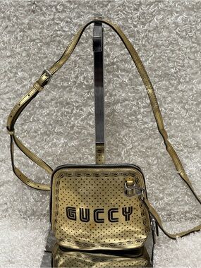 Gucci Sega Guccy mini crossbody bag